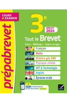 Prepabrevet tout le brevet 3e 2024