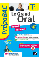 Prépabac le grand oral tle générale - bac 2025