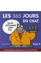 Calendrier les 365 jours du chat - tome 2