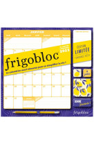 Frigobloc mensuel 2023 deco bleu (de janv. a dec. 2023) - edition limitee - calendrier d-organisatio