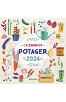 Calendrier mural potager 2024