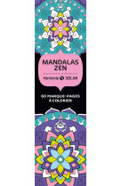 Marque page mandalas zen