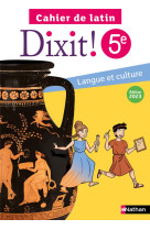 Dixit - cahier latin 5e - élève 2023