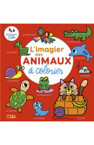 L-imagier des animaux a colorier