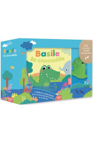 Mon premier livre de bain - basile le crocodile