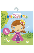 Mes ptits blocs en autocollants 8 princesses a habiller