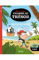 Sur l-ile des pirates mon roman chasse au tresor