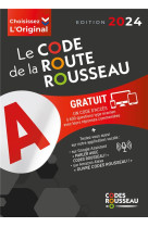 Code de la route rousseau 2024