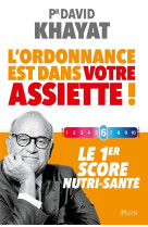 L-ordonnance est dans votre assiette