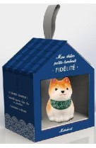 Mini box animal totem - shiba