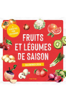 Calendrier mural fruits et legumes de saison 2024