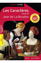 Les caracteres (livre xi) bac techno 2022