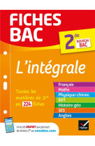 Fiches bac l'intégrale (tout-en-un) 2de