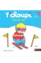 T-choupi fait du ski