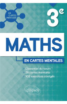 Mathematiques 3e en cartes mentales