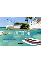 Bretagne sauvage et legendaire coloriages