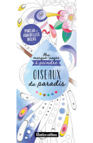 Mes marque-pages a peindre : oiseaux du par adis