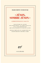 Zenon ! sombre zenon - correspondance 1968-1970