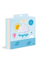 Voyage mon grand livre d-activites en tissu