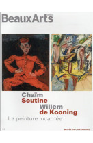 Chaim soutine / willem de kooning, la peint ure incarnee - au musee de l-orangerie