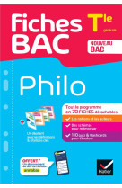 Fiches bac philo tle bac 2024