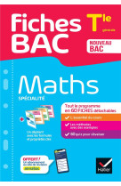 Fiches bac maths tle (specialite) bac 2024