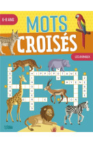 Mots croises 6-8 ans animaux