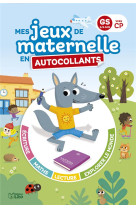 Jeux de maternelle en autocollants grande section