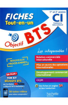 Objectif bts commerce international -  fiches tout-en-un