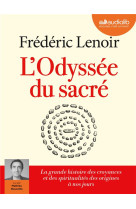 L-odyssee du sacre - livre audio 2 cd mp3