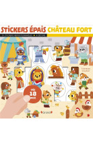 Stickers epais - chateau fort des 18 mois