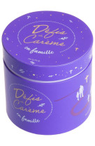 Defis de careme en famille