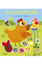 Autocollants joyeuses paques !