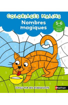 Coloriages malins nombres magiques gs