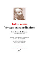 Voyages extraordinaires 5 - l-ecole des robinsons et autres romans