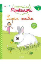 Lapin malin, niveau 2 - j-apprends a lire montessori