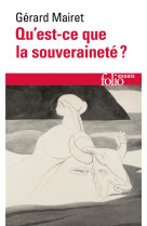 Qu-est-ce que la souverainete ?