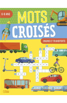 Mots croises 6-8 ans engins et transports