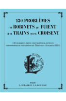 Problemes de robinets qui fuient et de trains qui se croisent