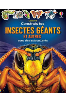 Construis tes insectes geants et autres avec des autocollants - des 5 ans