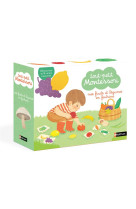 Coffret fruits et légumes - tout petit montessori