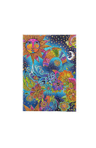 Carnet pb creations fantaisistes magie celeste midi lig. 144pg.