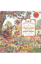 Promenons-nous dans les bois - ourson et le pique-nique