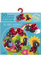 Les jolies coccinelles 50 grandes gommettes