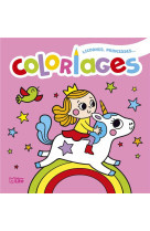 Coloriages licornes, princesses...