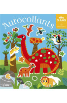 Autocollants les dinosaures des 3 ans