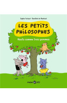 Les petits philosophes t04 hauts comme trois pommes