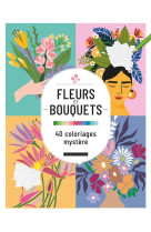 Fleurs et bouquets - 40 coloriages mystere