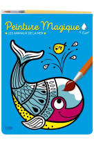 Peinture magique animaux mer