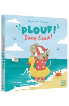 Plouf ! dans l-eau !